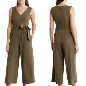 NWT Calvin Klein Women’s army green jumpsuit, size 2